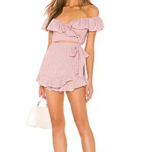 Angela Wrap Tie Romper
